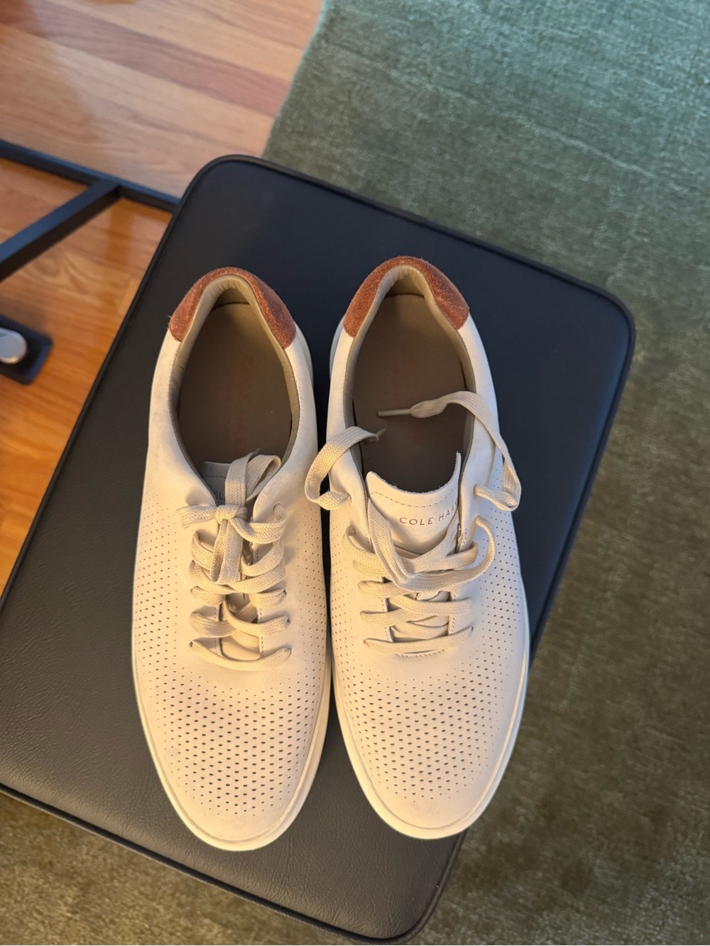 Cole Haan Men's Casual Sneakers in Beige - Picture 2 of 4